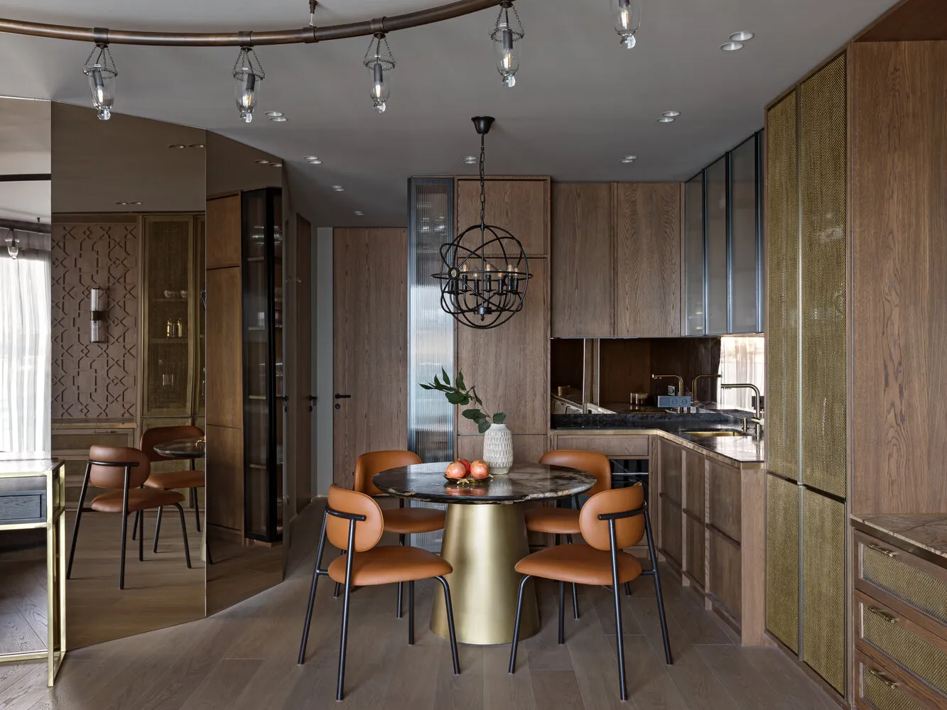 Foto: estilo , Apartamento, Proyecto del día, Estambul, 60-90 metros, Olga Ivanova, ecléctico con elementos de etnicidad y diseño moderno, Andrés Ivanov – foto en nuestro sitio web