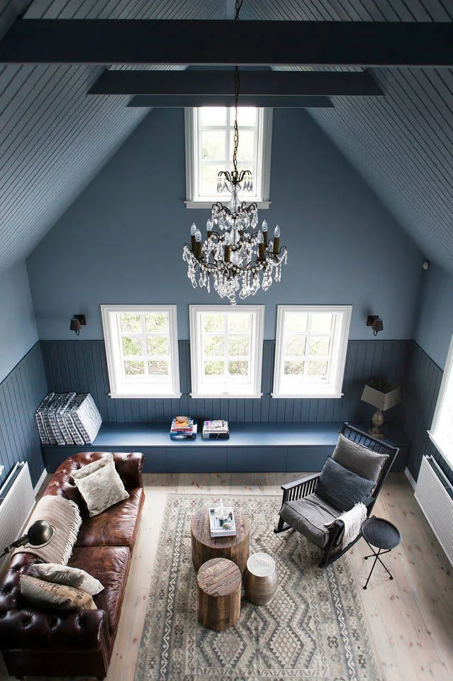 Photo: Living room in Scandinavian style, House, Cottage, House and Garden – photo on our site