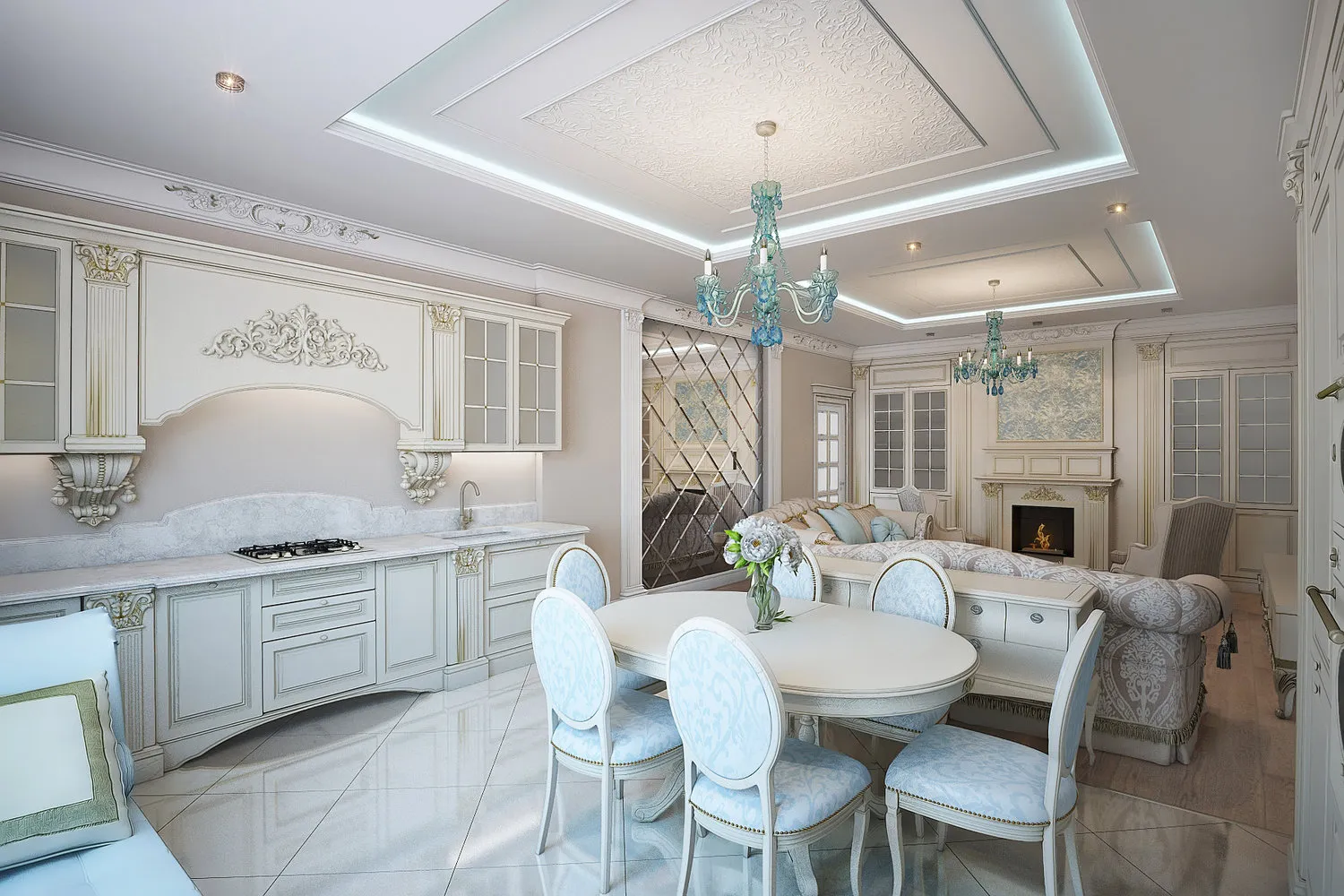 来自Tiffany Breakfast作品集的照片 – 我们网站上的室内设计照片