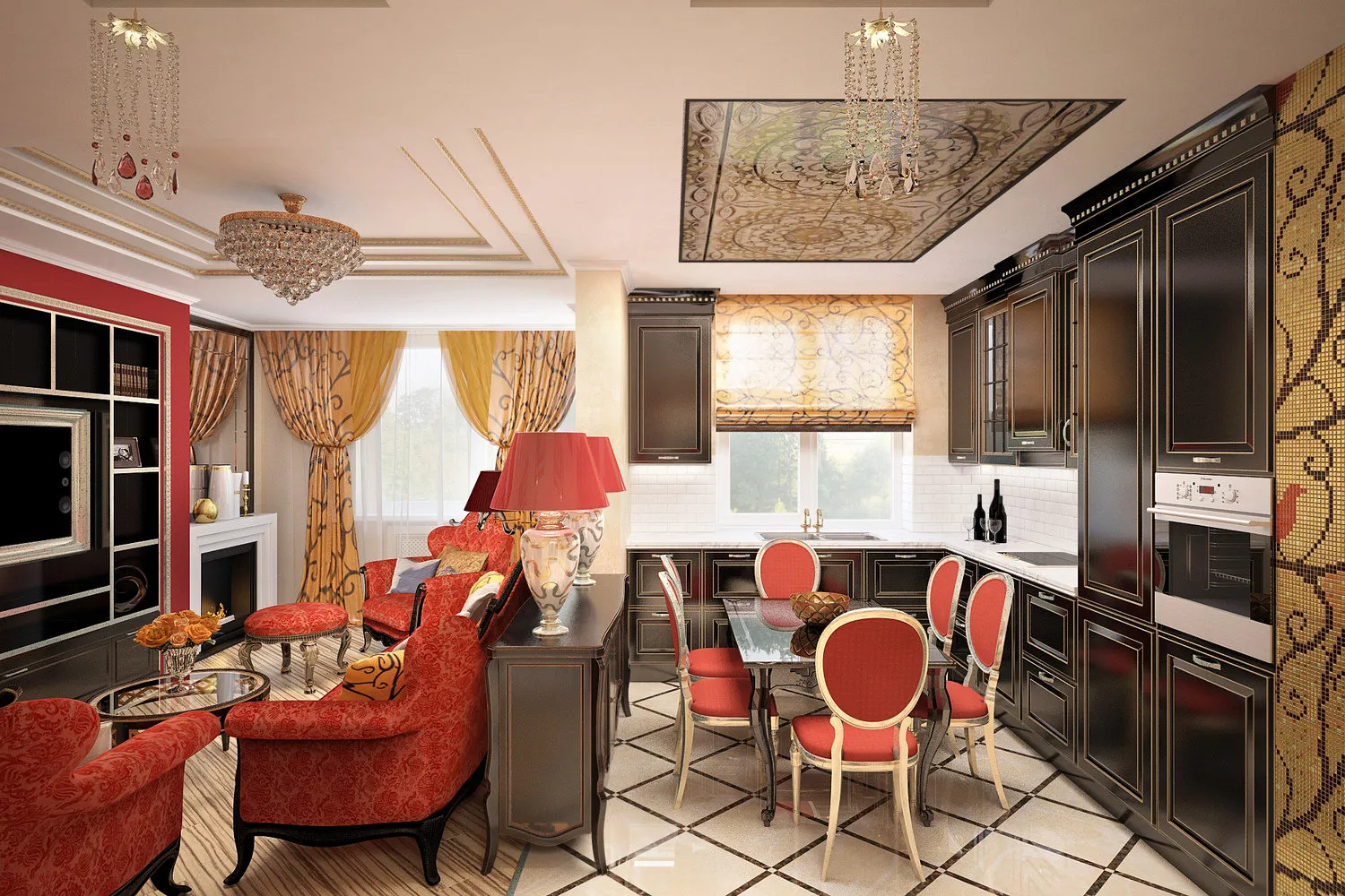 来自Flame of Passion作品集的照片 – 我们网站上的室内设计照片