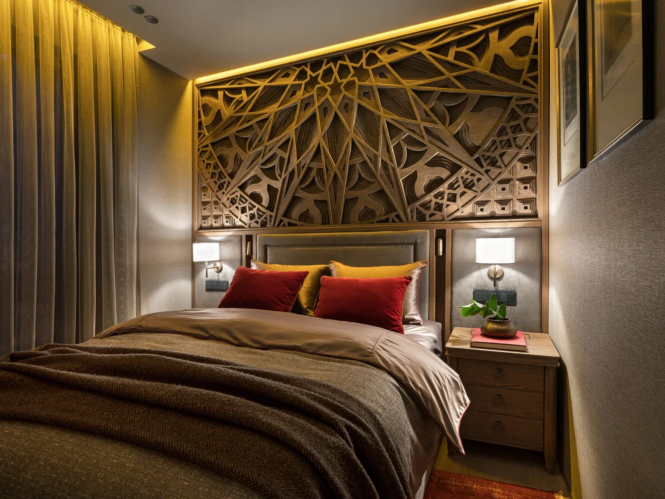 Foto: estilo , Apartamento, Proyecto del día, Estambul, 60-90 metros, Olga Ivanova, ecléctico con elementos de etnicidad y diseño moderno, Andrés Ivanov – foto en nuestro sitio web