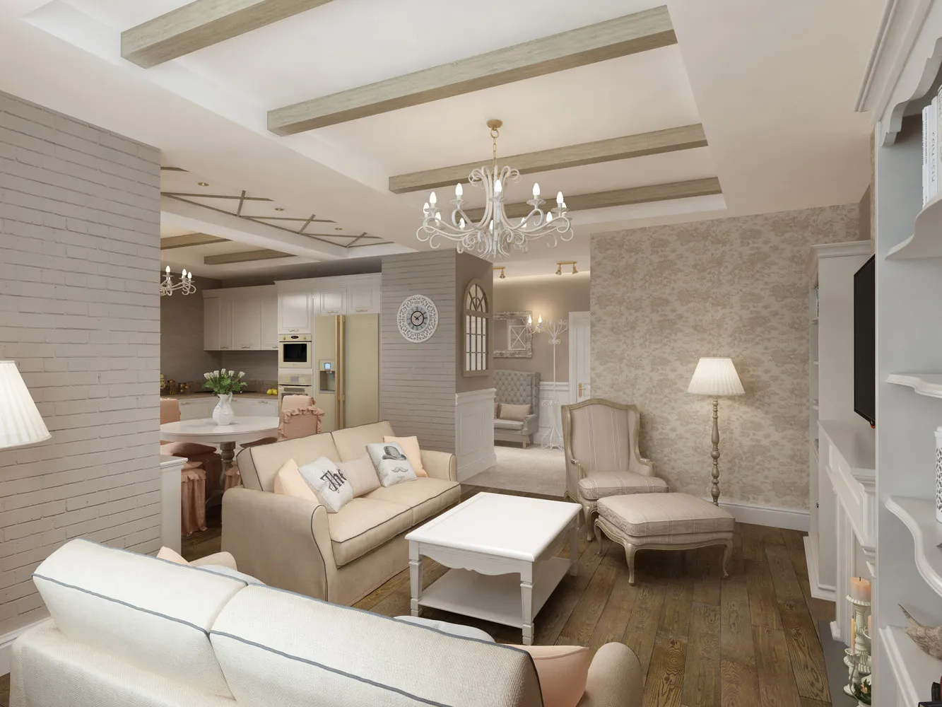 来自French Sophistication作品集的照片 – 我们网站上的室内设计照片