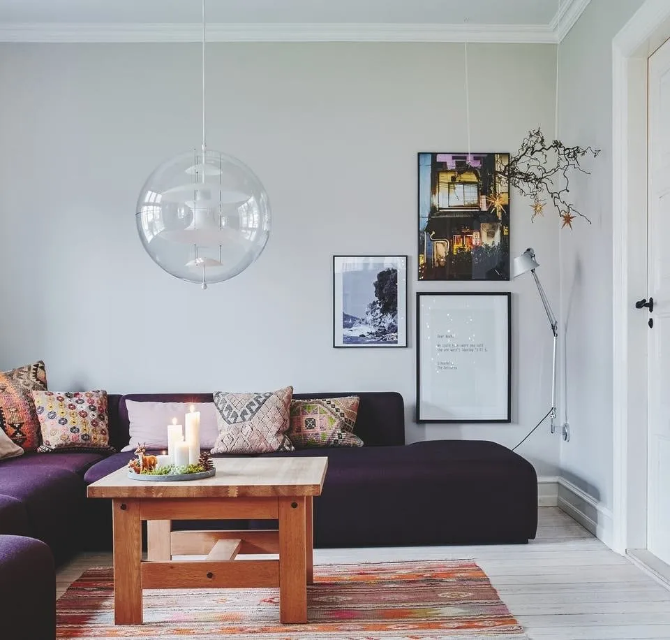 照片：斯堪的纳维亚卧室，室内装饰，房屋，丹麦，新年，圣诞节装饰，超过90米 – 我们网站上的照片