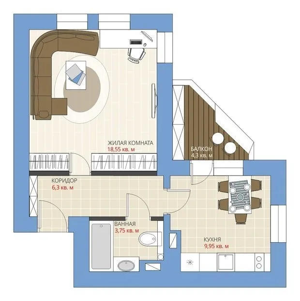 照片:风格布局,公寓,搬迁 – 我们网站上的照片