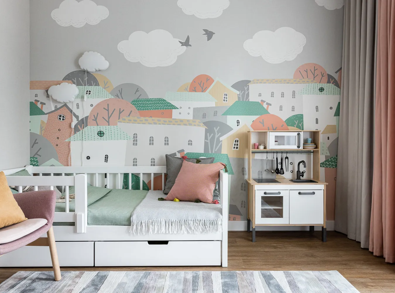 Foto: im Stil , Kinderzimmer, Leitfaden, Kinderzimmer-Interieur – Foto auf unserer Website