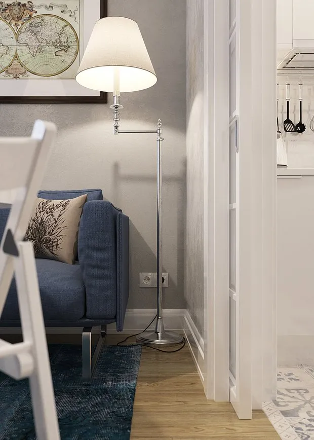 Foto: Estilo moderno, apartamento pequeño – fotos en nuestro sitio web