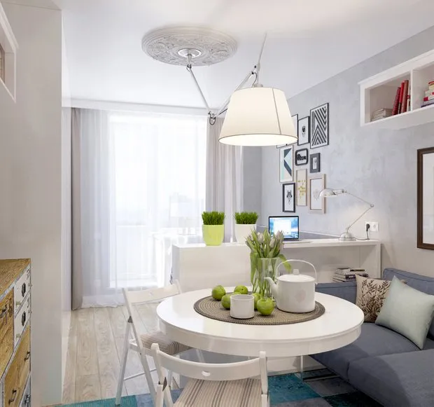 Foto: Estilo moderno, apartamento pequeño – fotos en nuestro sitio web