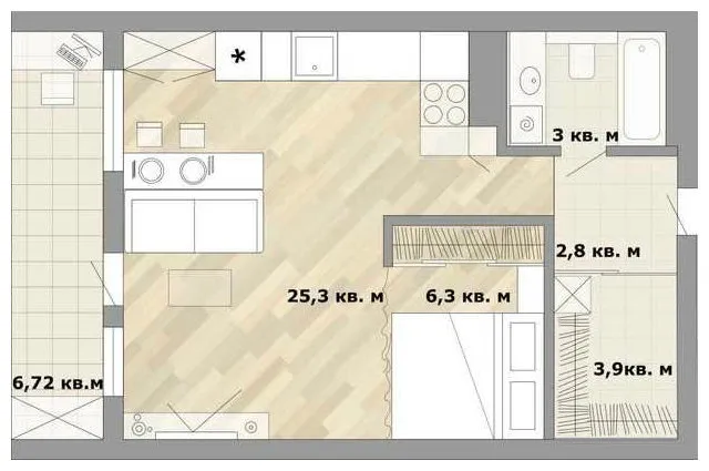 照片:风格布局,公寓,搬迁 – 我们网站上的照片