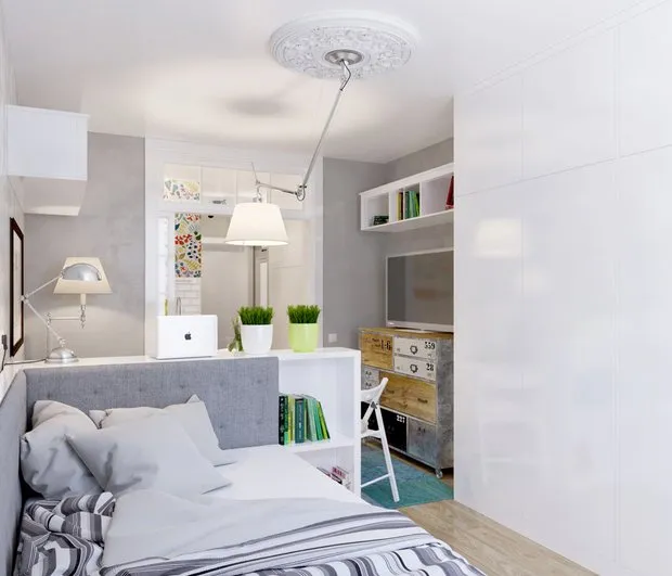 Foto: Estilo moderno, apartamento pequeño – fotos en nuestro sitio web