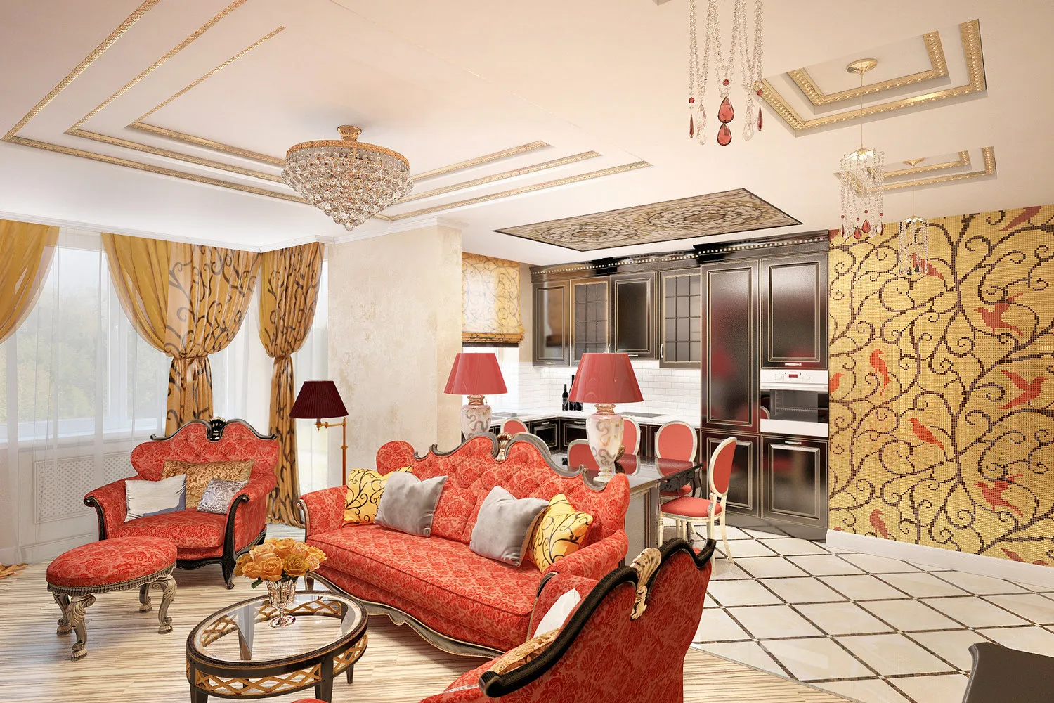 来自Flame of Passion作品集的照片 – 我们网站上的室内设计照片