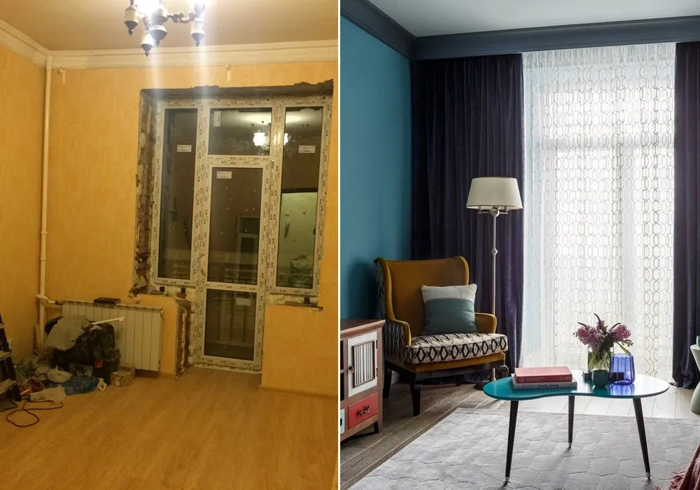 Photo: in style , Apartment, Studio, Renovation, Guide, Daria Nazarenko, Stalin apartment, Khrushchev, Brick house, Block house, 1 room, 2 rooms, up to 40 sqm, 40-60 sqm, Anna Rims, Instatus, Sergey Khrabrovsky, Elena Musychenko, Marina Svyatodukh – photo on our website