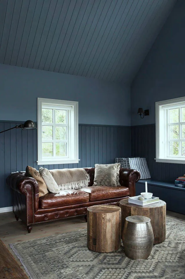 Photo: Living room in Scandinavian style, House, Cottage, House and Garden – photo on our site