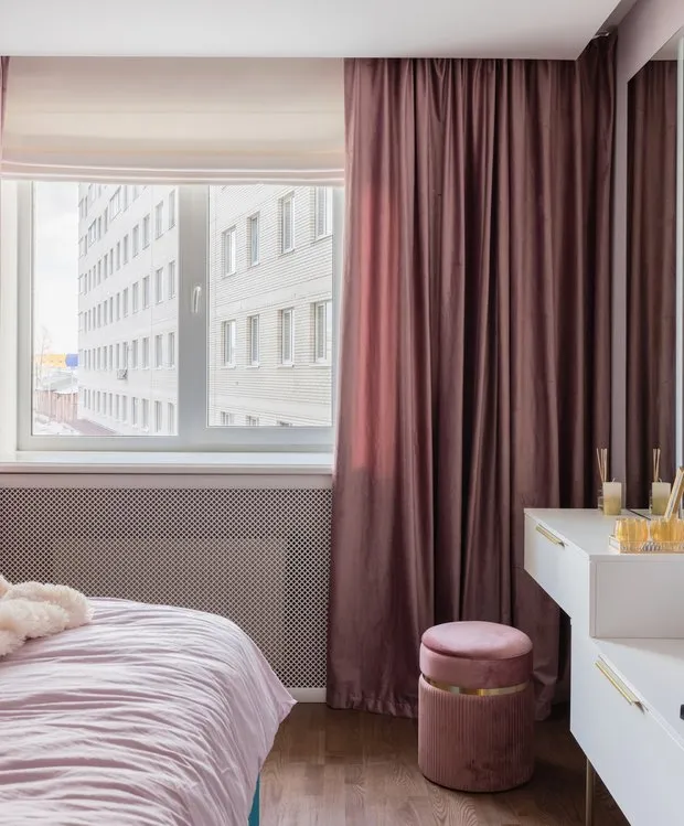Foto: Dormitorio en estilo Moderno, Apartamento, Proyecto de la Semana, San Petersburgo, Edificio de Hormigón, 4 habitaciones o más, Más de 90 metros cuadrados, Alexandra Sakmarova – foto en nuestro sitio web