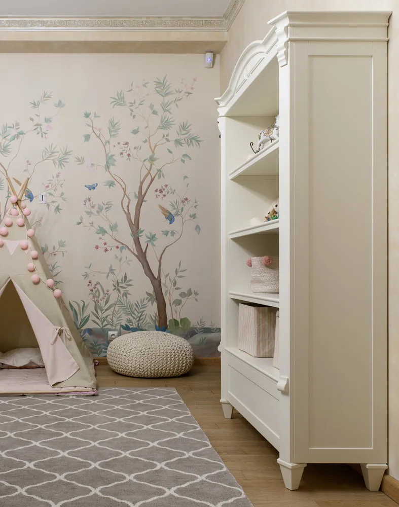 照片：经典风格儿童房、室内装饰，奥尔加·贝雷利特 – 我们网站上的照片