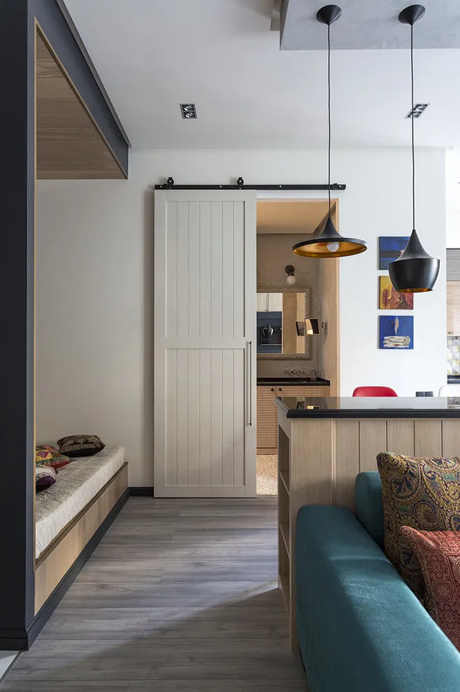 照片:Loft风格客厅,东方风格,公寓,工作室,技巧,指南 – 我们网站上的照片