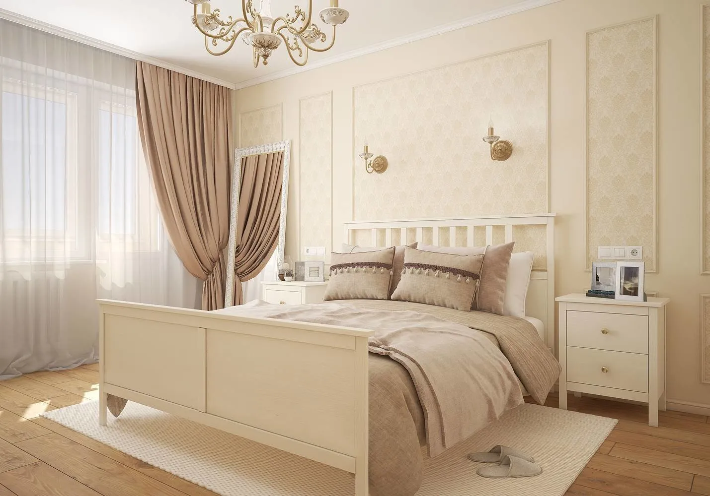 Фотография: Спальня в стиле Классический – фото на нашем сайте