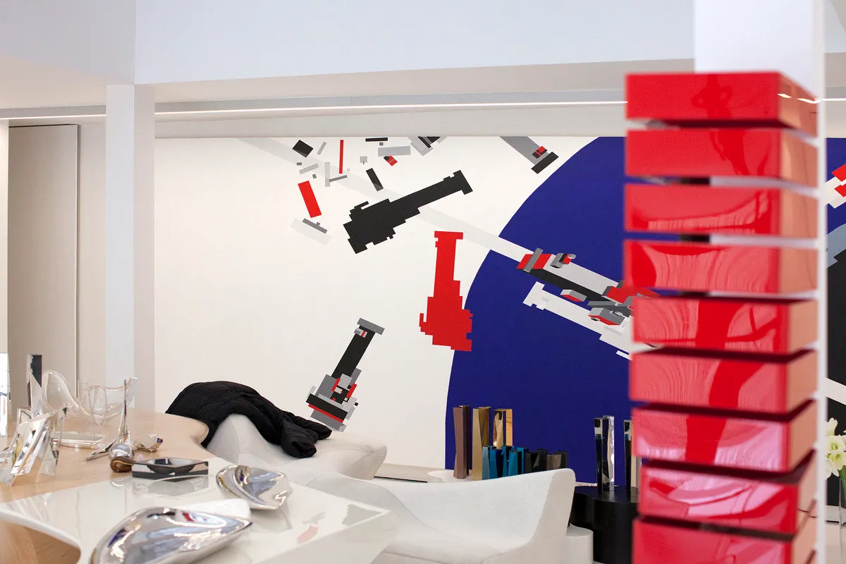 Photo : Salon en style Hi-Tech, Décoration d'intérieur – photo sur notre site