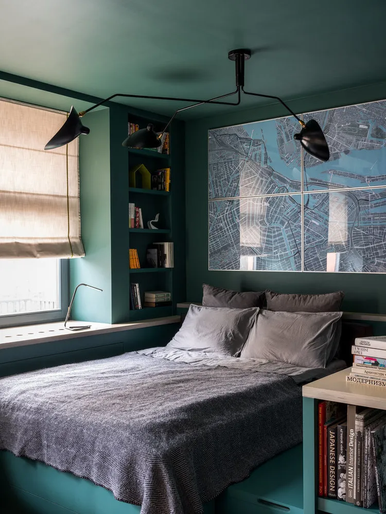 照片:Eco、Loft风格卧室,公寓,工作室,技巧,指南 – 我们网站上的照片