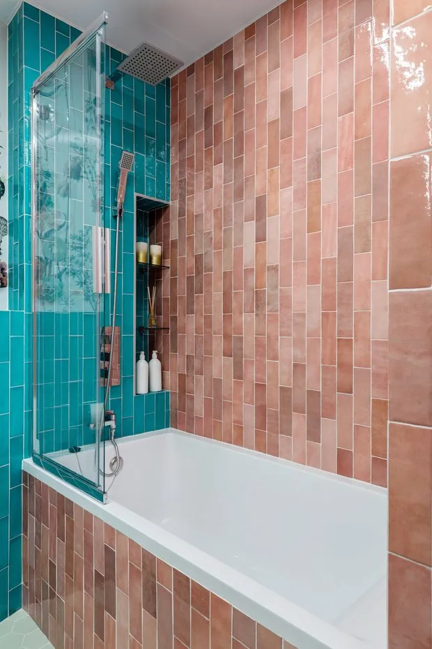 Foto: Baño en estilo Moderno, Apartamento, Proyecto de la Semana, San Petersburgo, Edificio de Hormigón, 4 habitaciones o más, Más de 90 metros cuadrados, Alexandra Sakmarova – foto en nuestro sitio web