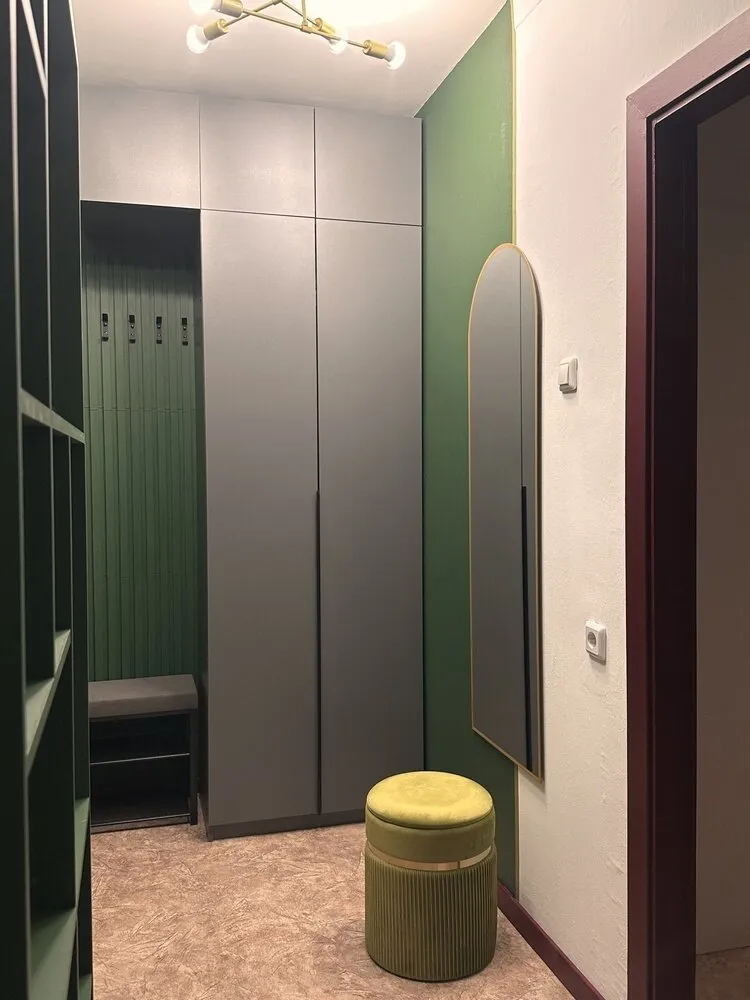 Foto: en estilo , Ecléctico, Apartamento de bajo espacio, Apartamento, Proyecto del día, Voronezh, Edificio panelado, 1 habitación, 40-60 metros, Katerina Trusova, Oksana Razumova – fotos en nuestro sitio web