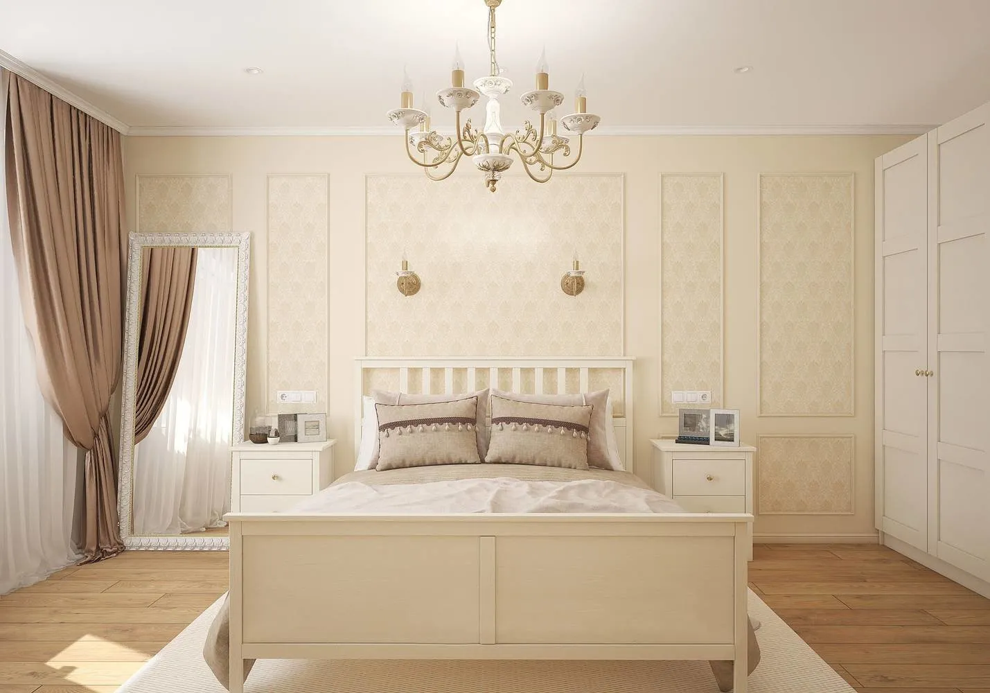 Фотография: Спальня в стиле Классический – фото на нашем сайте