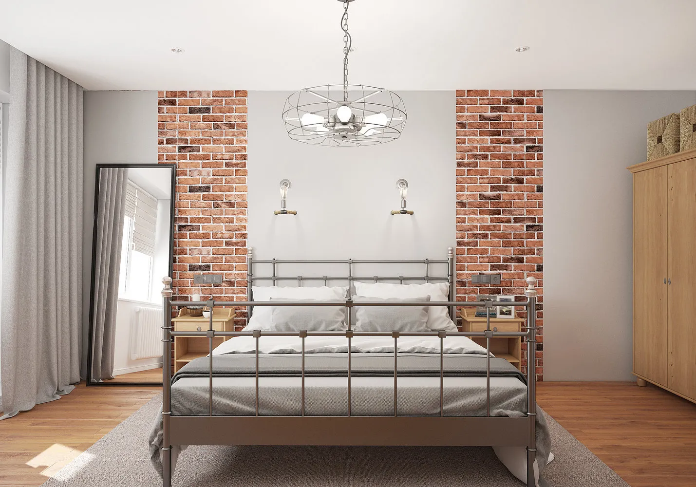 Фотография: Спальня в стиле Лофт – фото на нашем сайте