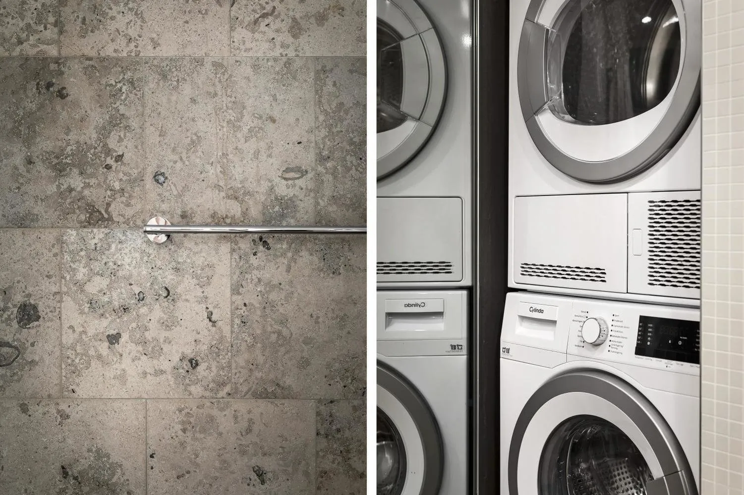 照片：北欧风格，现代，室内装饰，公寓，白色，黑色，米色，2间房，不超过40平方米 – 我们网站上的照片