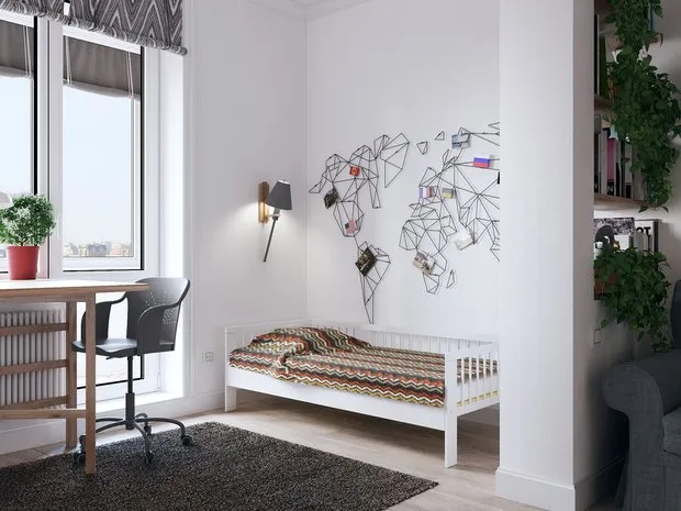 Foto: in Stil , Kleine Wohnung, Tipps – Fotos auf unserer Website