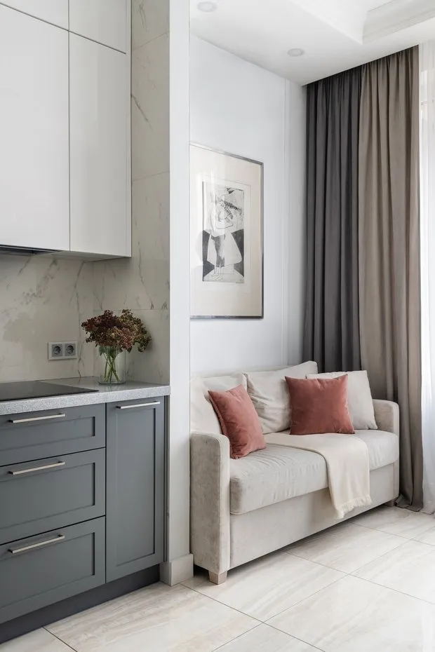 Foto: estilo , Clásico, Ecléctico, Apartamento, Proyecto de la Semana, Moscú, 3 habitaciones, 60-90 metros, Vera Sheverdenok – foto en nuestro sitio web