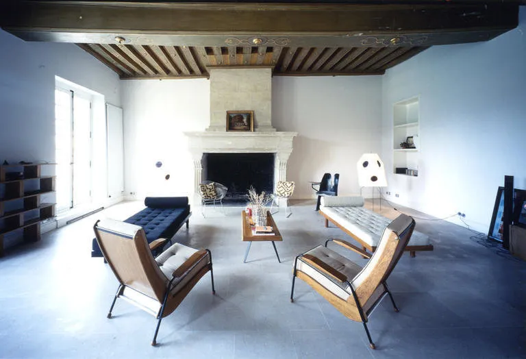 Photo : Salon en style Loft, Décoration d'intérieur – photo sur notre site