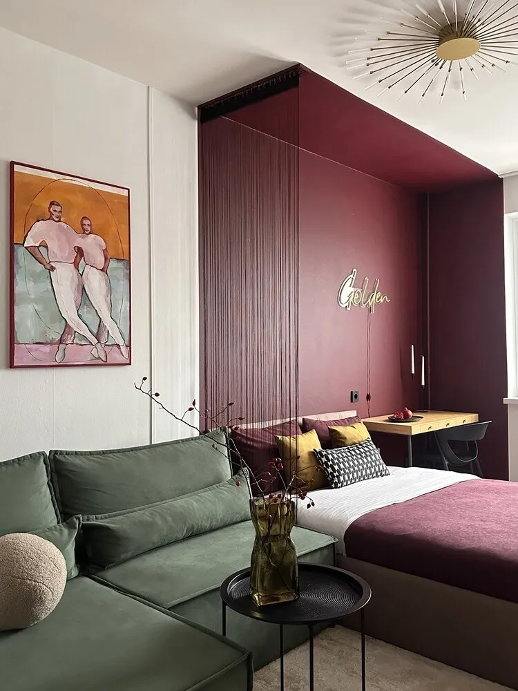 Foto: en estilo , Ecléctico, Apartamento de bajo espacio, Apartamento, Proyecto del día, Voronezh, Edificio panelado, 1 habitación, 40-60 metros, Katerina Trusova, Oksana Razumova – fotos en nuestro sitio web