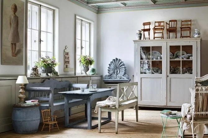 Zdjęcie: Kuchnia i jadalnia w stylu Prowans i Kантри, Dom, Dom i dachówka – zdjęcia na naszej stronie