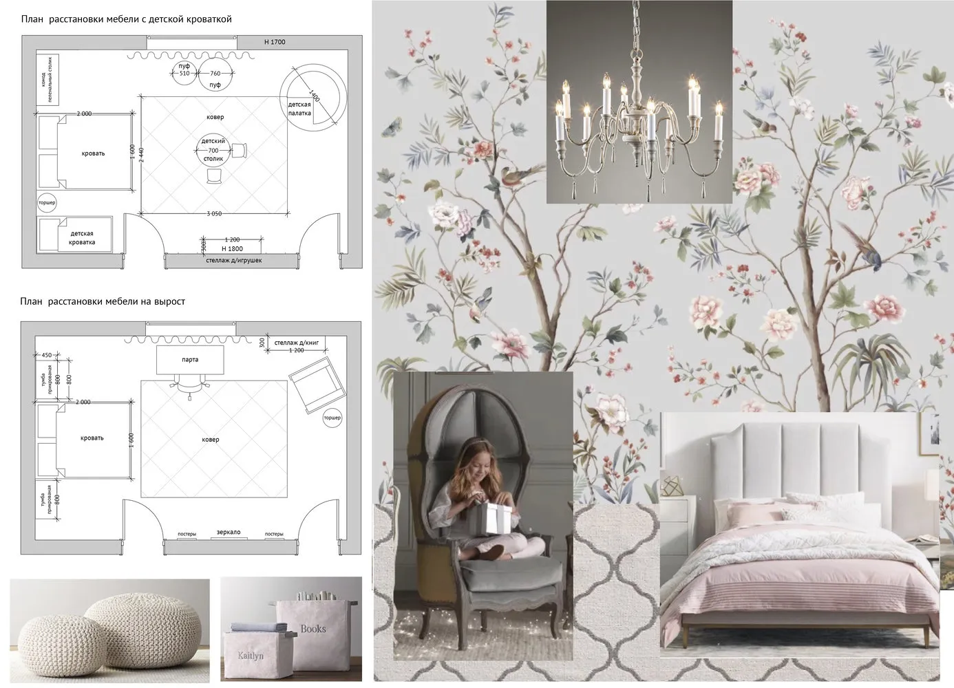 照片：经典风格、儿童房、室内装饰，奥尔加·贝雷利特 – 我们网站上的照片