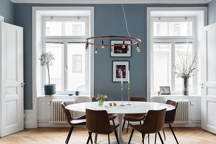 照片：室内设计，斯堪的纳维亚风格，公寓，瑞典，3室，60-90平方米 – 网站上的照片