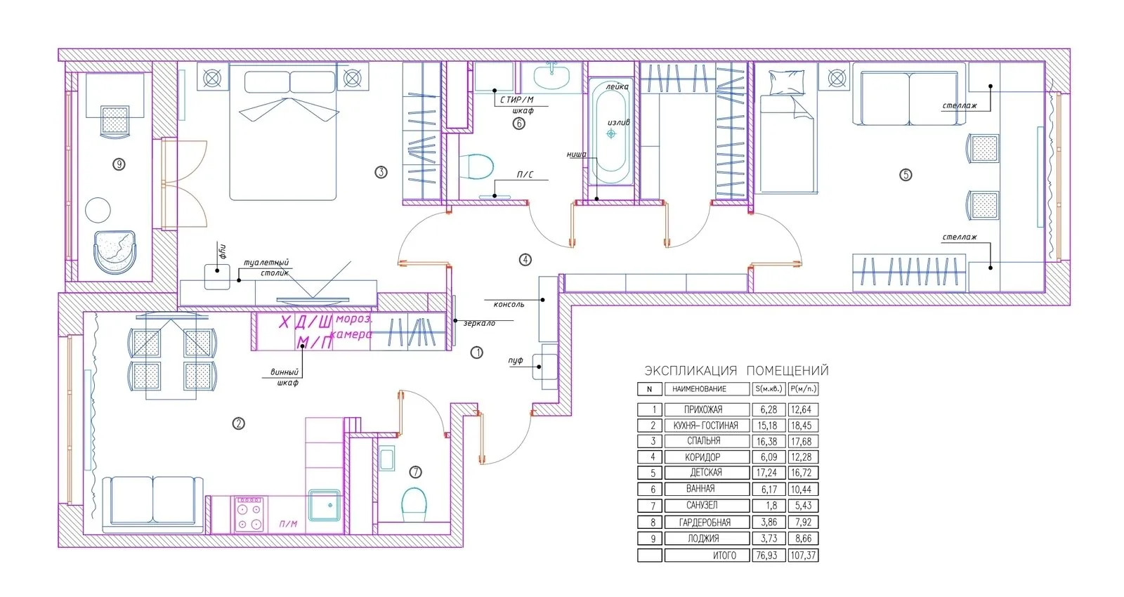 Foto: estilo , Clásico, Ecléctico, Apartamento, Proyecto de la Semana, Moscú, 3 habitaciones, 60-90 metros, Vera Sheverdenok – foto en nuestro sitio web