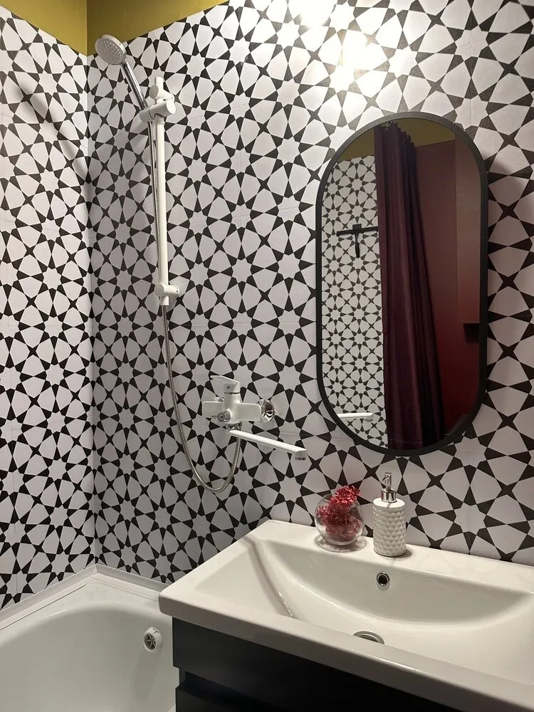 Foto: en estilo , Ecléctico, Apartamento de bajo espacio, Apartamento, Proyecto del día, Voronezh, Edificio panelado, 1 habitación, 40-60 metros, Katerina Trusova, Oksana Razumova – fotos en nuestro sitio web