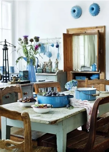 Zdjęcie: Kuchnia i jadalnia w stylu Prowans i Kантри, Dom, Dom i dachówka – zdjęcia na naszej stronie