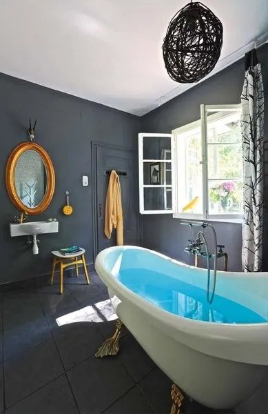 照片:斯堪的纳维亚风格浴室,室内装饰,房屋、达恰——我们网站上的照片