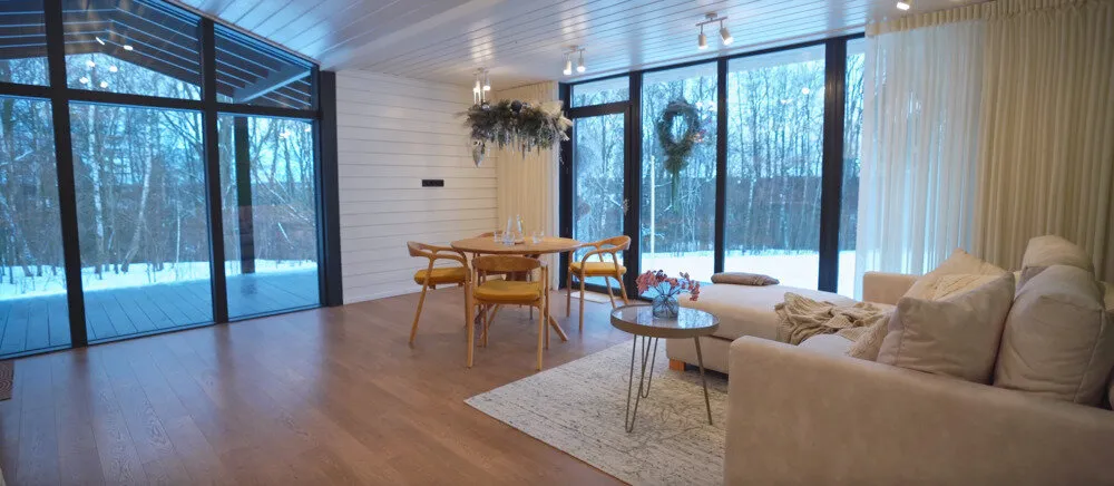 Foto: estilo , Casa, Interior de habitación, Diseño de interiores, Rediseño, Interiores de casa, Tecnología moderna en el diseño, Cómo organizar una casa rural, Casa estructural, Casa rural, 60-90 metros, Tecnología, Tecnología moderna, Construir una casa, Construcción de casa, Irina Bezhukova – foto en nuestro sitio web