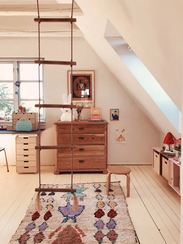 Foto: Kinderzimmer im Stil Skandinavisch, Küche und Esszimmer, Wohnzimmer, Interiordekoration, Haus, Dänemark, IKEA, Haus und Ferienwohnung, Über 90 Quadratmeter – Fotos auf unserer Website