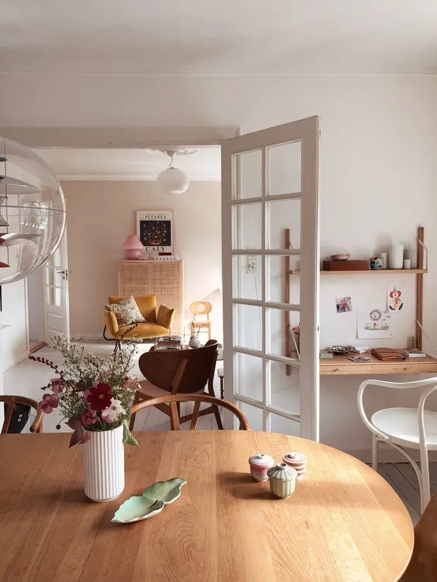 Foto: Wohnzimmer im Skandinavischen Stil, Küche und Esszimmer, Kinderzimmer, Interiordekoration, Haus, Dänemark, IKEA, Haus und Ferienwohnung, Über 90 Quadratmeter – Fotos auf unserer Website