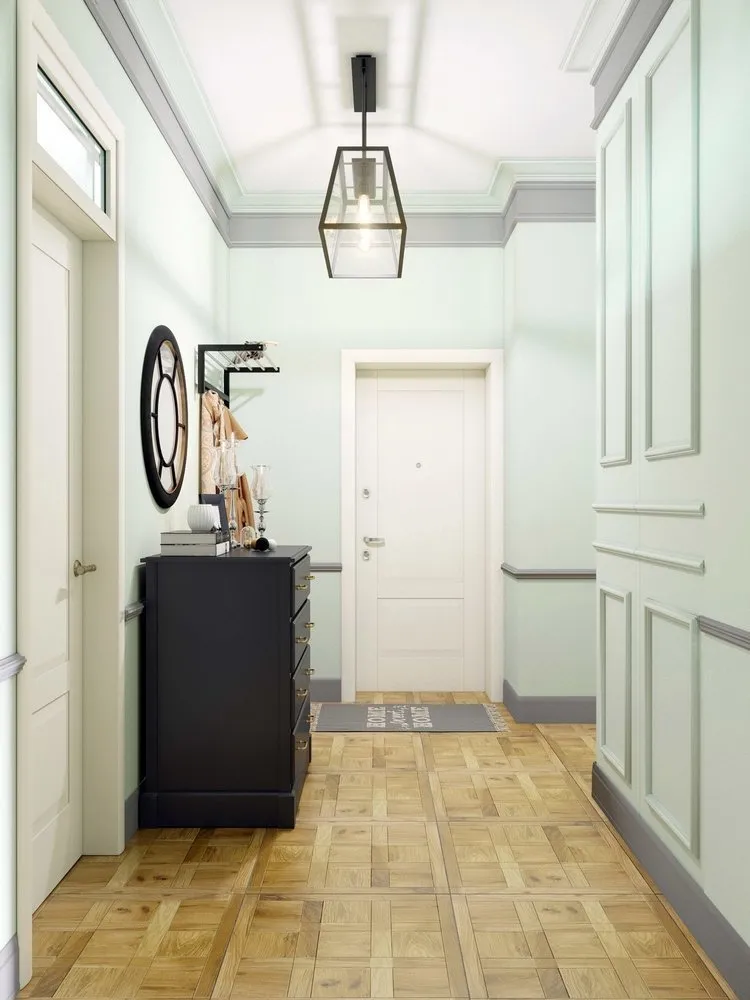 照片：北欧风格走廊，技巧，Europlast，室内窗帘盒，Europlast，Alena Yudina，Encyclopedia_Dekor，Maxim Noda，Serge Makhov，Lines Design Bureau，Alena Eremenko，Mossebo，窗帘盒装饰，线条装饰 – 我们网站上的照片