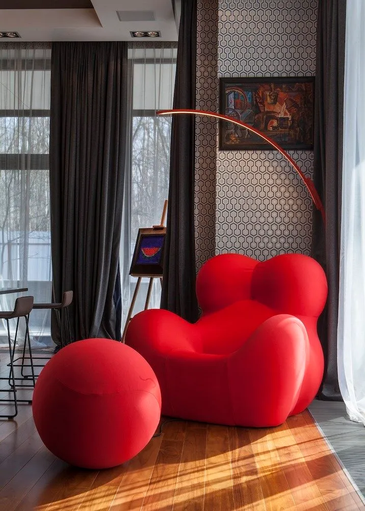 来自作品集MODERN STYLE – 我们网站上的室内设计照片