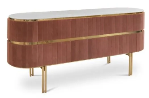 Essential Home 的绒面边桌