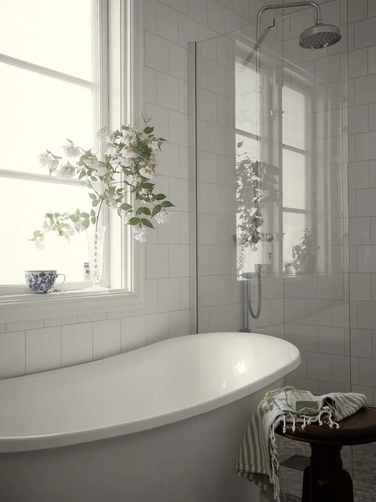 Photo: style, Scandinavian, Modern, House, White, Minimalism, Garden, Black, Grey, House and Garden, Over 90 meters – photo on our website