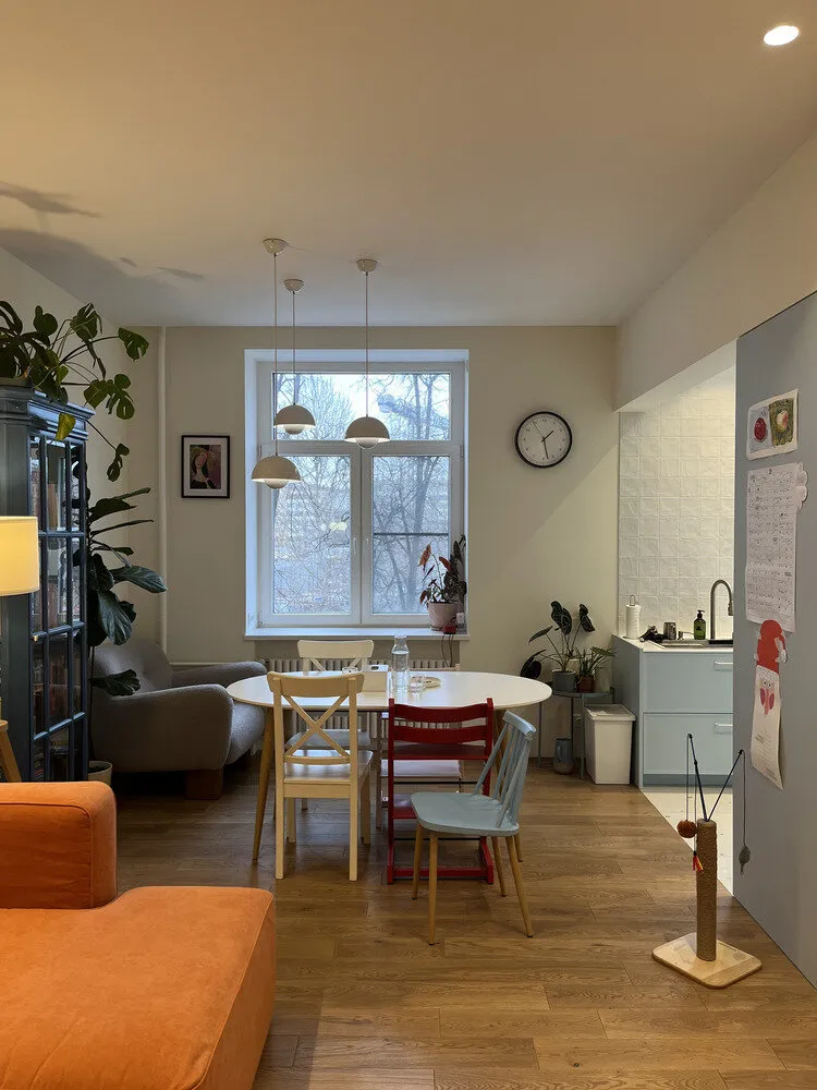 Foto: Estilo, Apartamento, Reparación en la práctica, 4 o más habitaciones, Más de 90 metros cuadrados – fotos en nuestro sitio web