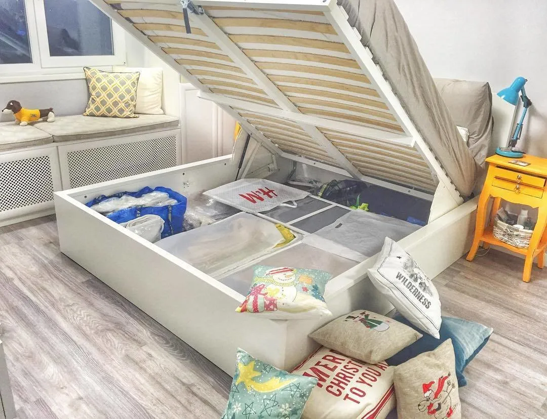 Bett gekauft bei IKEA