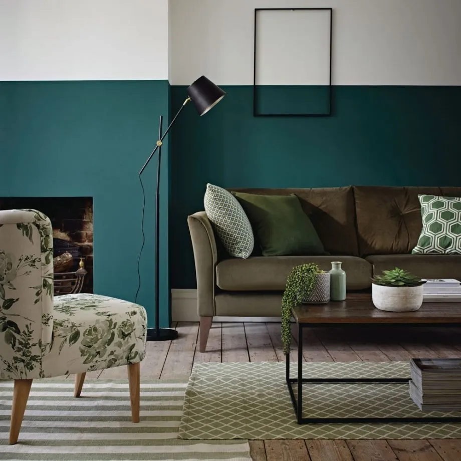 Фотография: Гостиная в стиле Скандинавский, Декор интерьера, Зеленый, растения в горшках в интерьере, комнатные растения для ванной комнаты – фото на нашем сайте