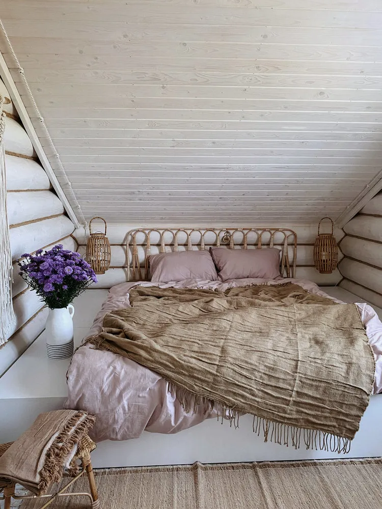 Foto: estilo nórdico, Dormitorio, Nórdico, Reforma práctica, Guía – fotos en nuestro sitio web