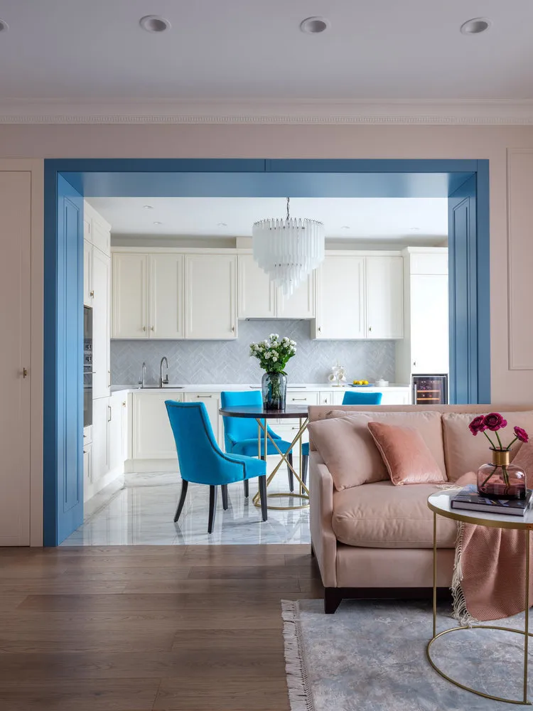 照片：现代风格厨房与餐厅，技巧，科夫斯基宫，Premio，昂贵装修，独家材料 – 我们网站上的照片